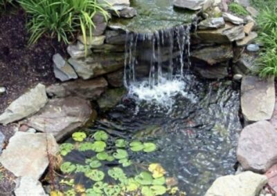 Garden Waterfall Pond